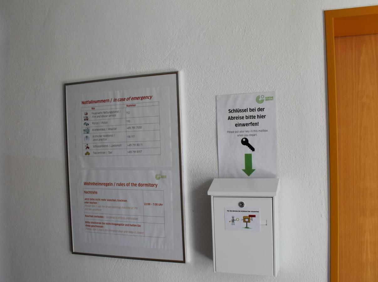 Gaestehaus Goethe-Institut ชเวบิชฮัลล์ ภายนอก รูปภาพ